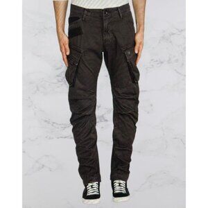 G-Star Cargo Pants RCO Roxic Loose Tapered in Raven Size 34/34